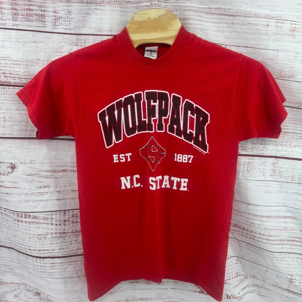 Vintage NC State Wolfpack T Shirt Mens Large Crewneck 90s Y2K College